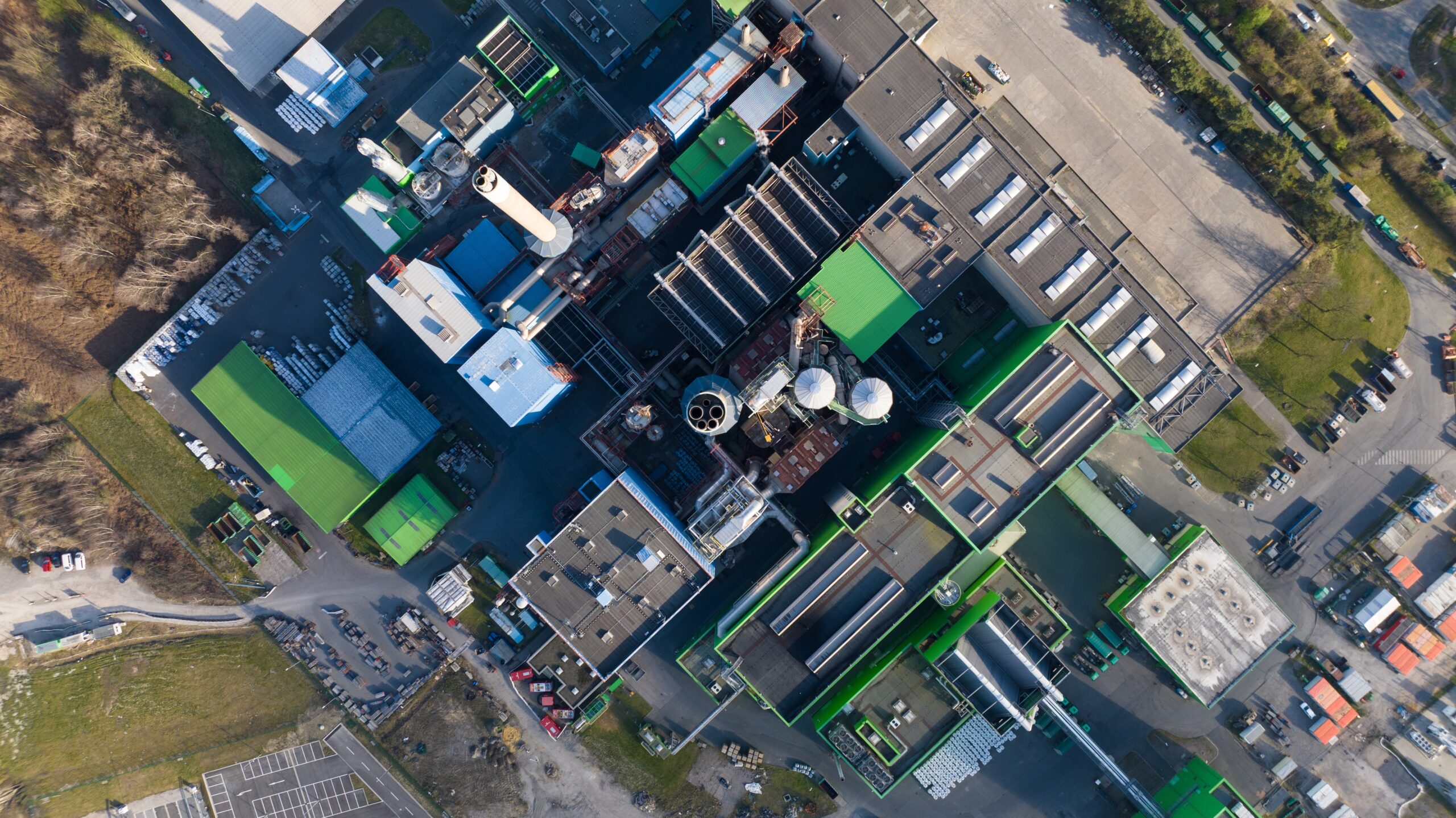 Waste incineration facility, industrial